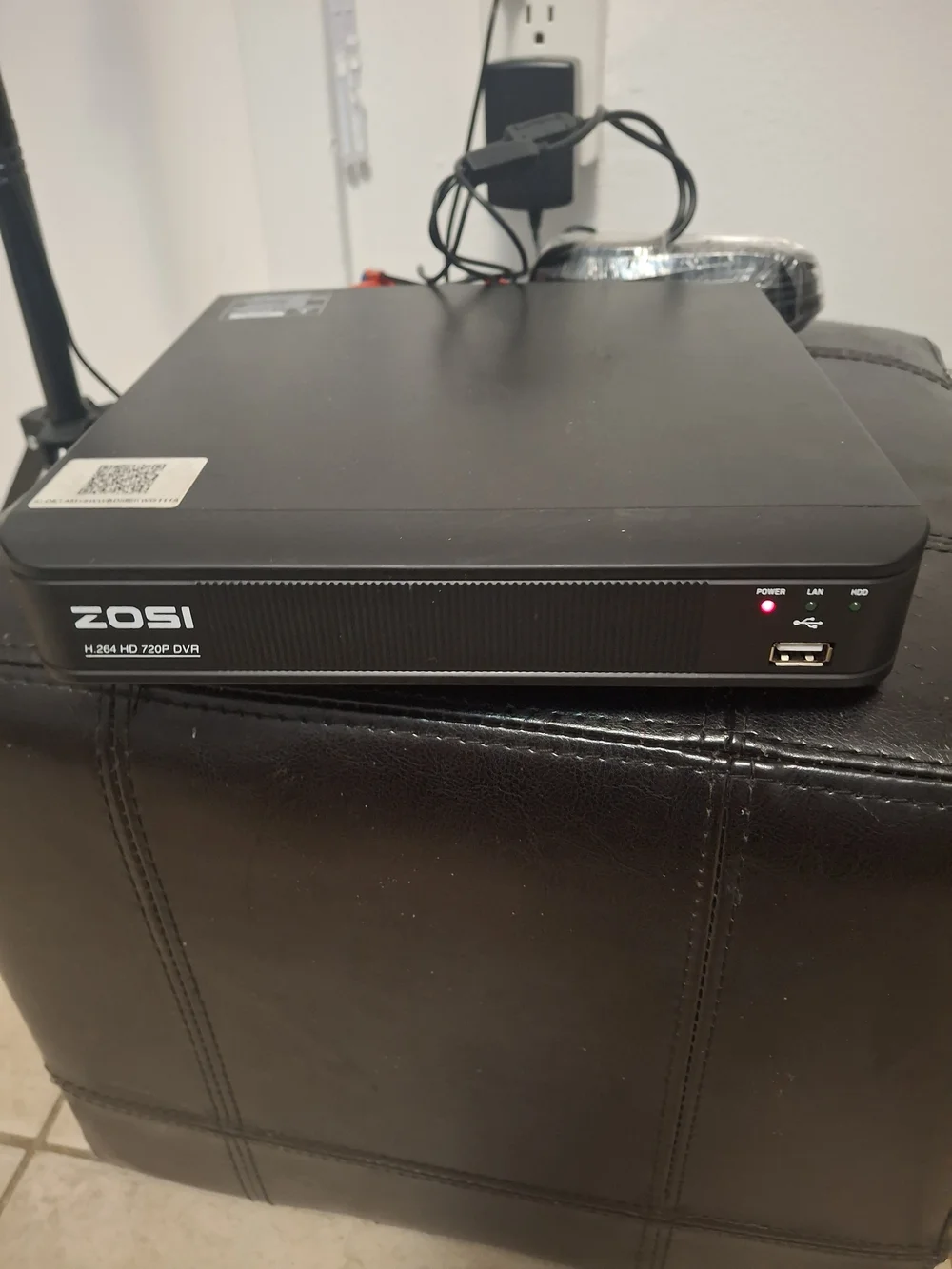 Black H.264 720P DVR Video Recorder